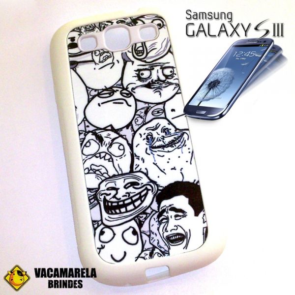 Case Galaxy SIII dos Memes